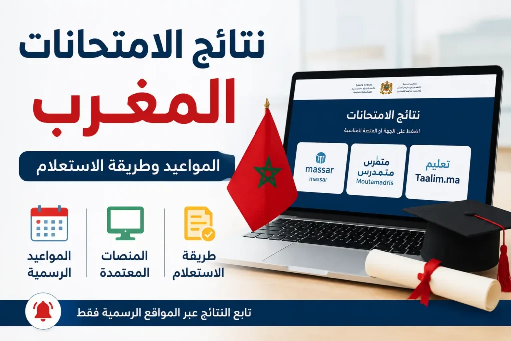 نتائج الامتحانات المغرب